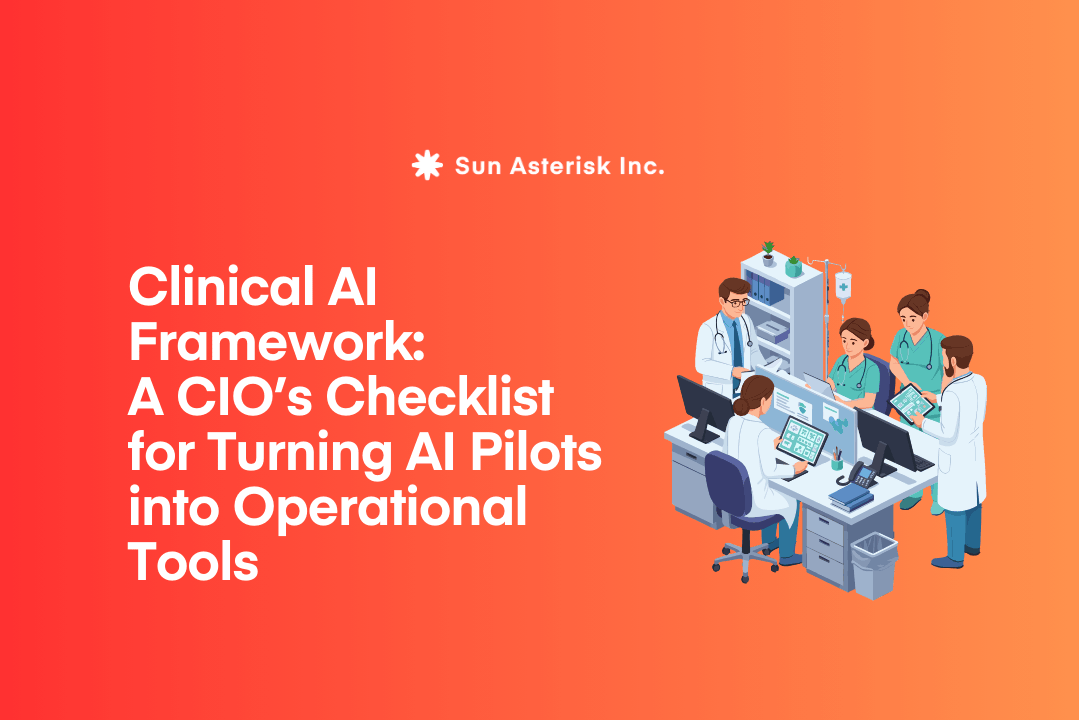 Clinical AI Framework: A CIO’s Checklist for Turning AI Pilots into Operational Tools